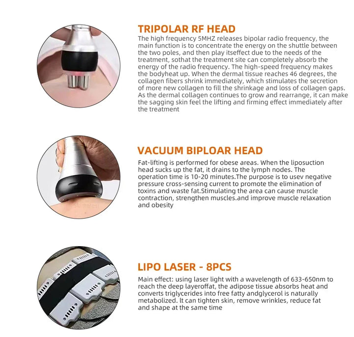 Missqueeny 9-in-1 Cavitation Body Sculpting & Slimming Machine