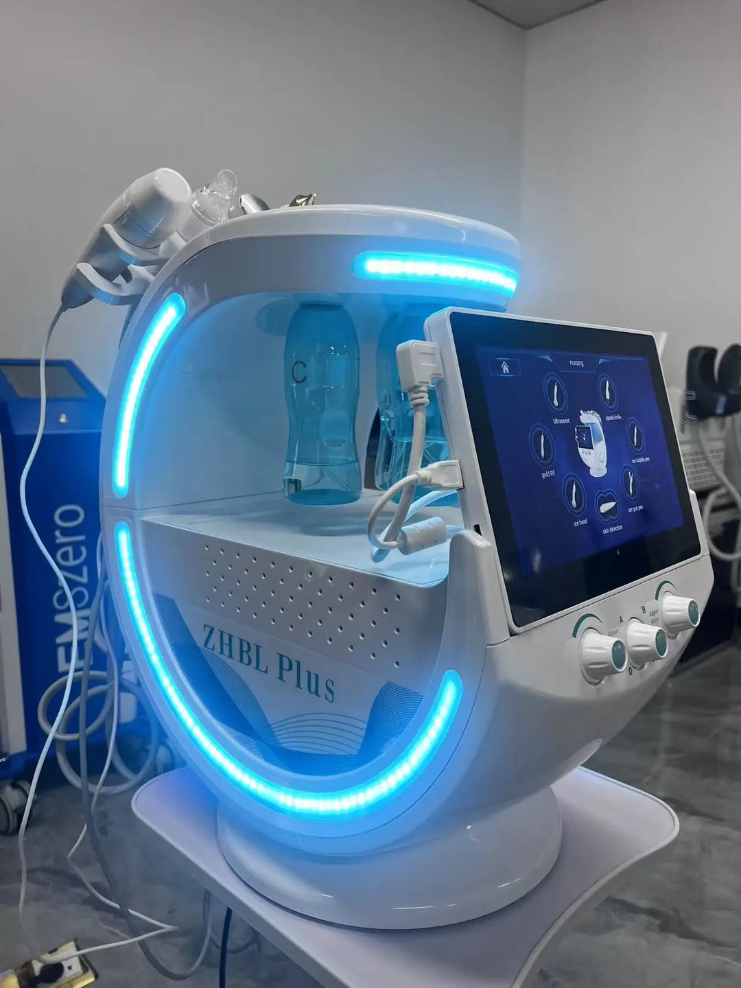 Smart Ice Blue 7-in-1 HydraFacial System – AI-Powered Skin Rejuvenation