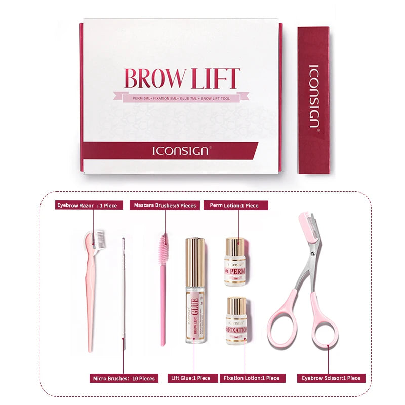 ICONSIGN DIY Brow Lift Kit – 45-Day Professional Lamination at Home