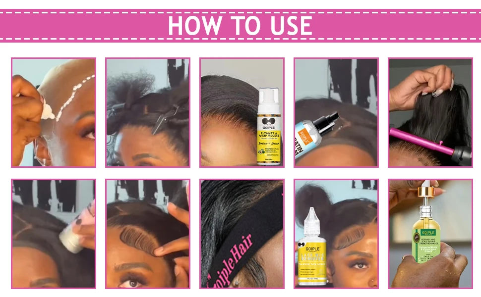 GOIPLE Pro-Heat Electric Hot Comb – Fast-Heating Pressing Comb for Lace Wigs & Sleek Styling