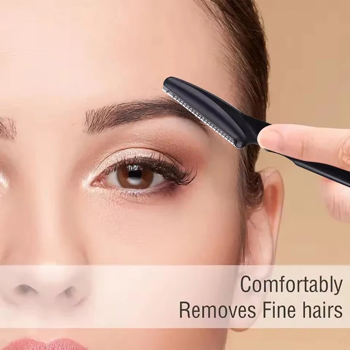 Brow Refine Dermaplaning Set – 30-Piece Precision Eyebrow Trimmers