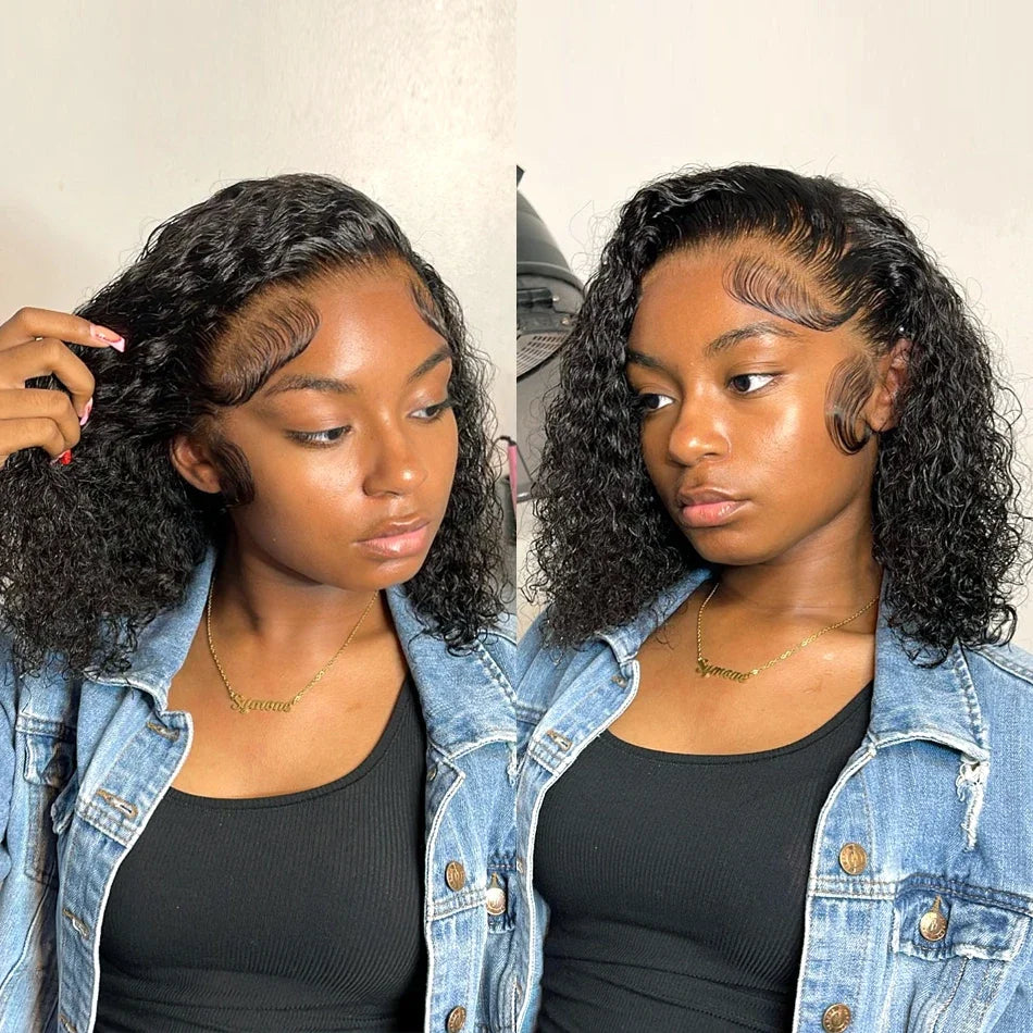Empower Volume 250% HD Lace Wig – Brazilian Deep Wave Bob (Short, 13x4/13x6 Frontal)