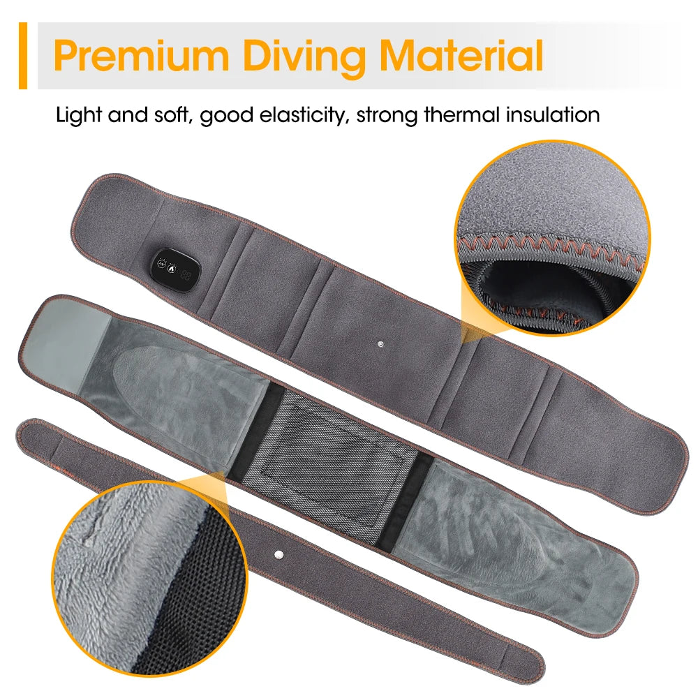 Ms.Dear Heated Waist Belt – Infrared Massage & Cramp Relief