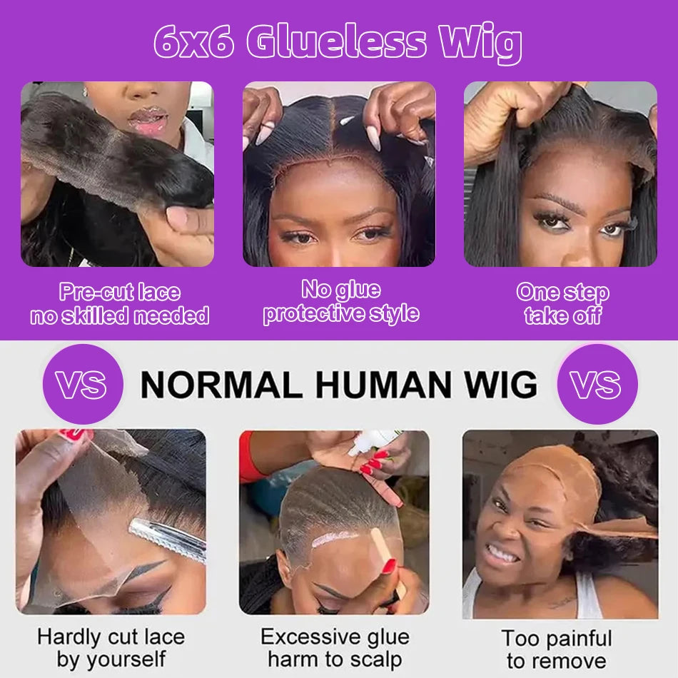 LuxeBody HD Lace Frontal Wig – 250% Density Body Wave Human Hair