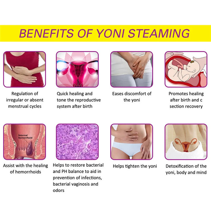 Herbal Detox Steam Yoni SPA for Women Vaginal Health