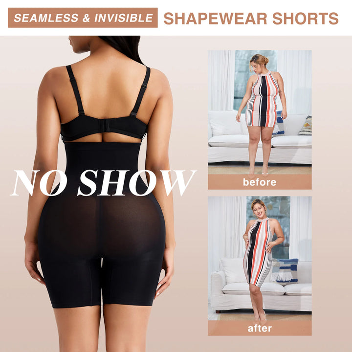 Seamless High-Waist Waist Trainer & Butt Lifter Shapewear – Tummy Control Slimming Panties