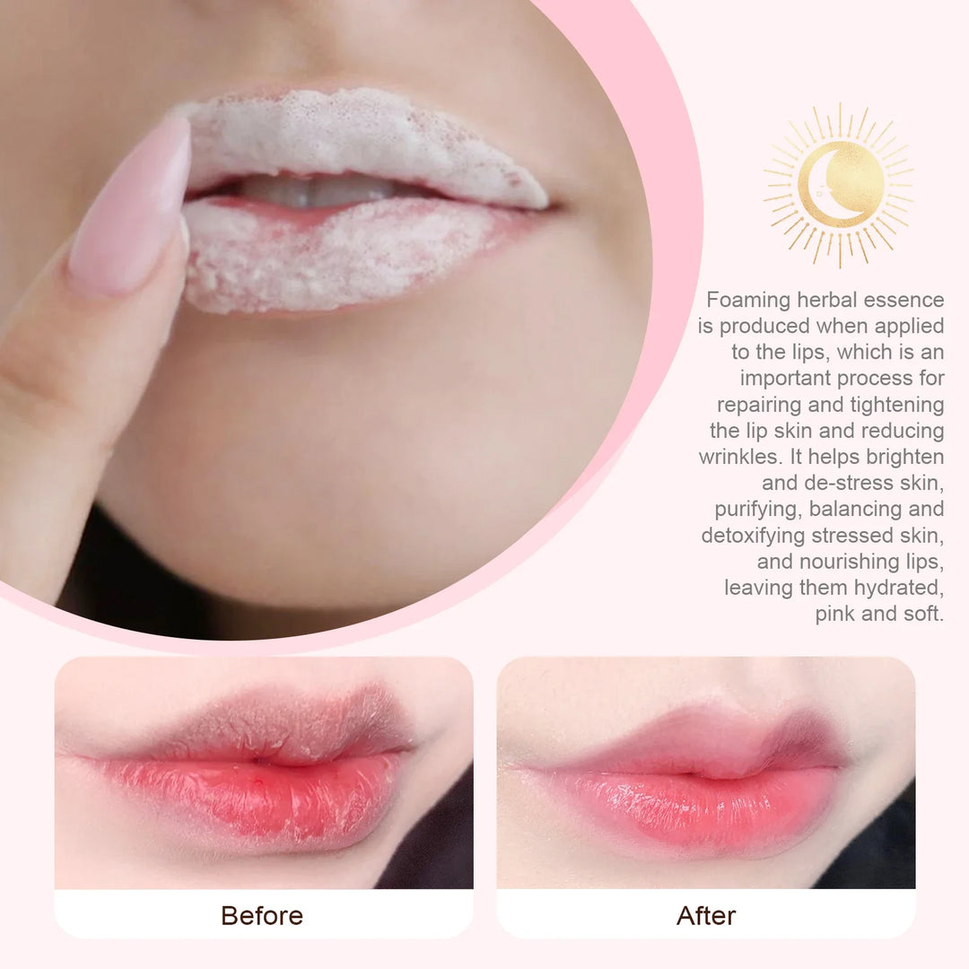 Glow Renewal Bubble Lip Balm Set – 3-Piece Exfoliating & Brightening Treatment