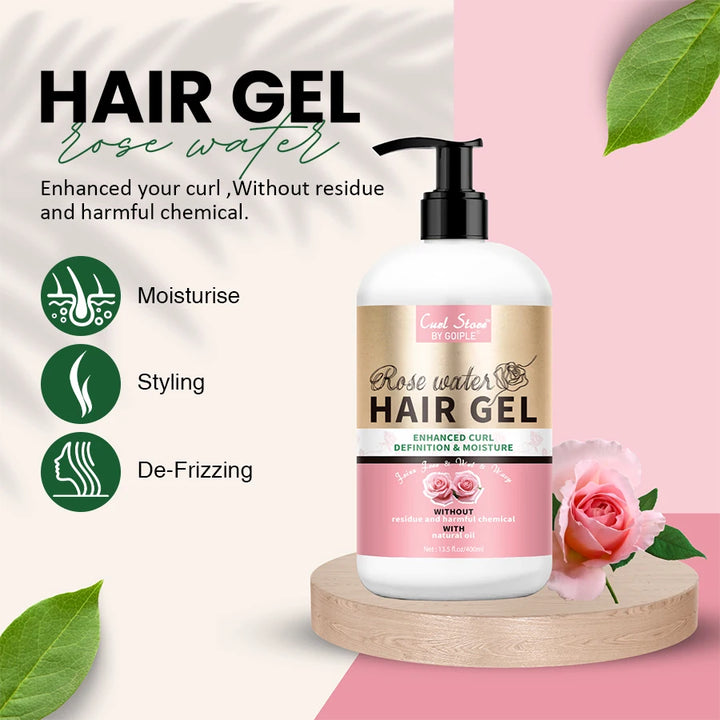 CurlMuse Defining Gel – Frizz-Free Curl Enhancer & Moisturizing Styler for Waves and Curls