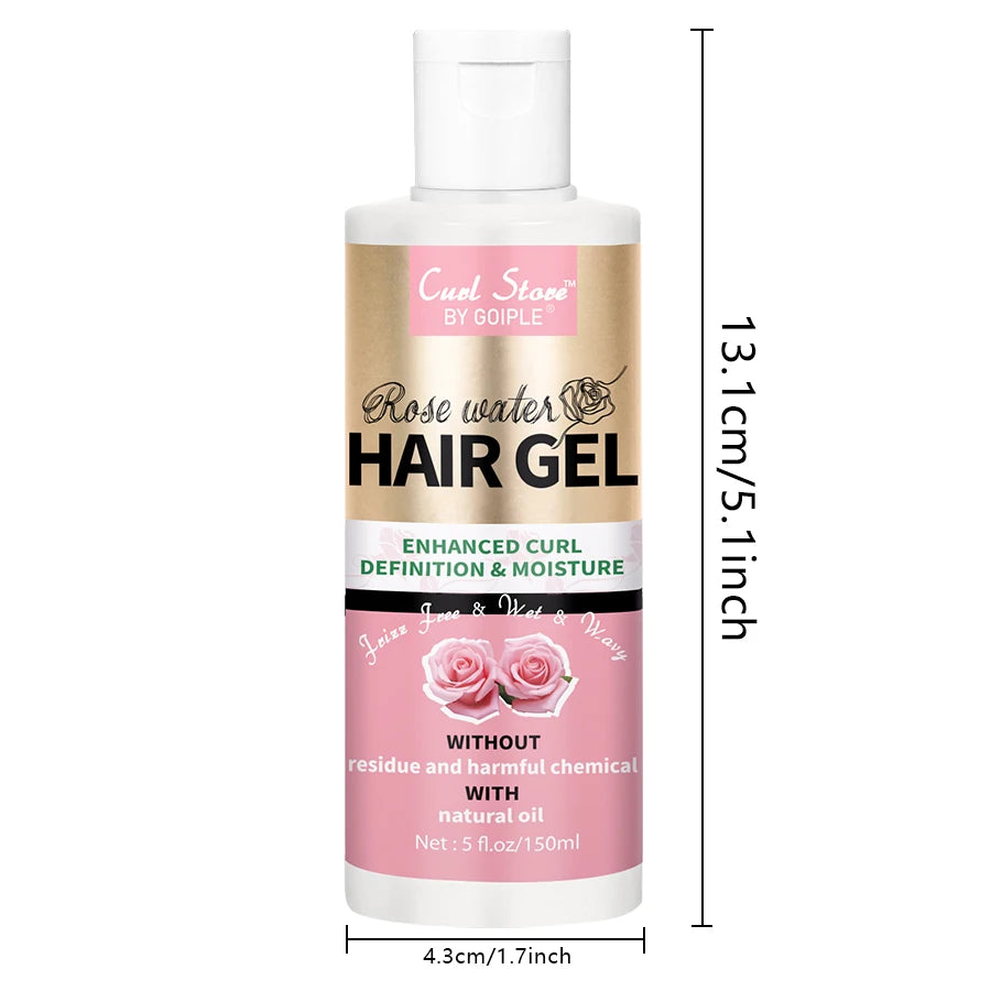 CurlMuse Defining Gel – Frizz-Free Curl Enhancer & Moisturizing Styler for Waves and Curls