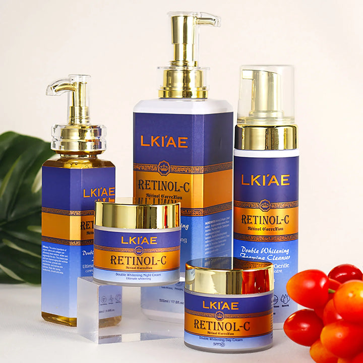 EmpowerEase Retinol-C Radiance Renewal Skincare Set – Brighten, Hydrate & Restore