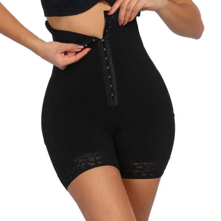 3-in-1 Lace Butt Lifter Corset – High-Waist Tummy Control Shapewear