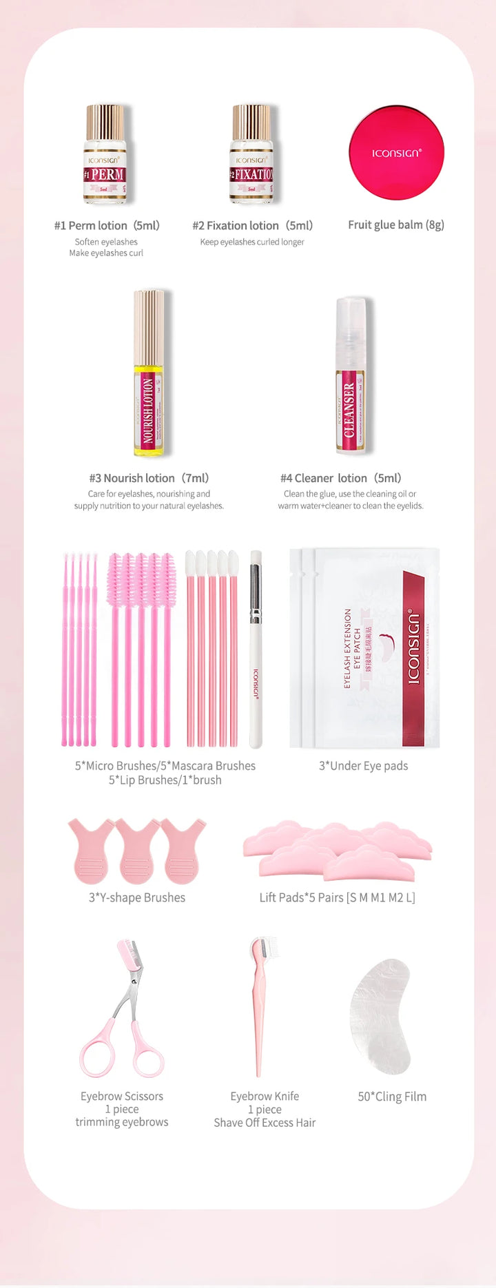 2-in-1 Lash & Brow Lift Kit – Long-Lasting Curl + Definition (6–8 Weeks)
