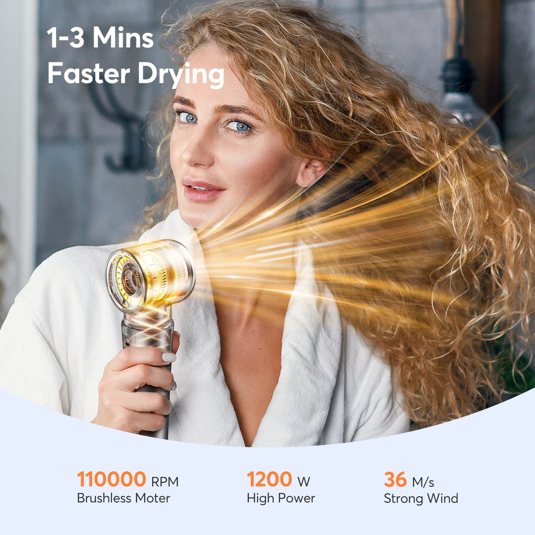 LuxeFlow 5-in-1 AirStyler Pro – Volumize, Curl, Straighten & Shine