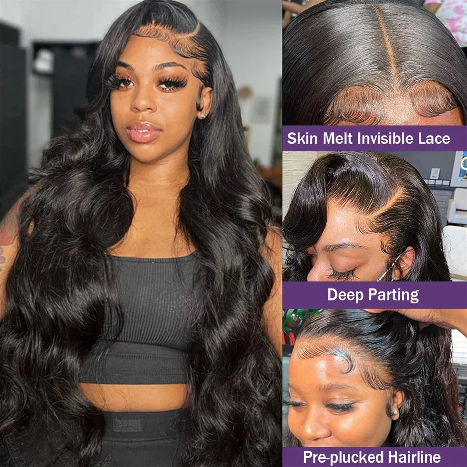 Empower Wave HD Lace Wig – 30-40" Body Wave Brazilian Wig (13x4 & 13x6)