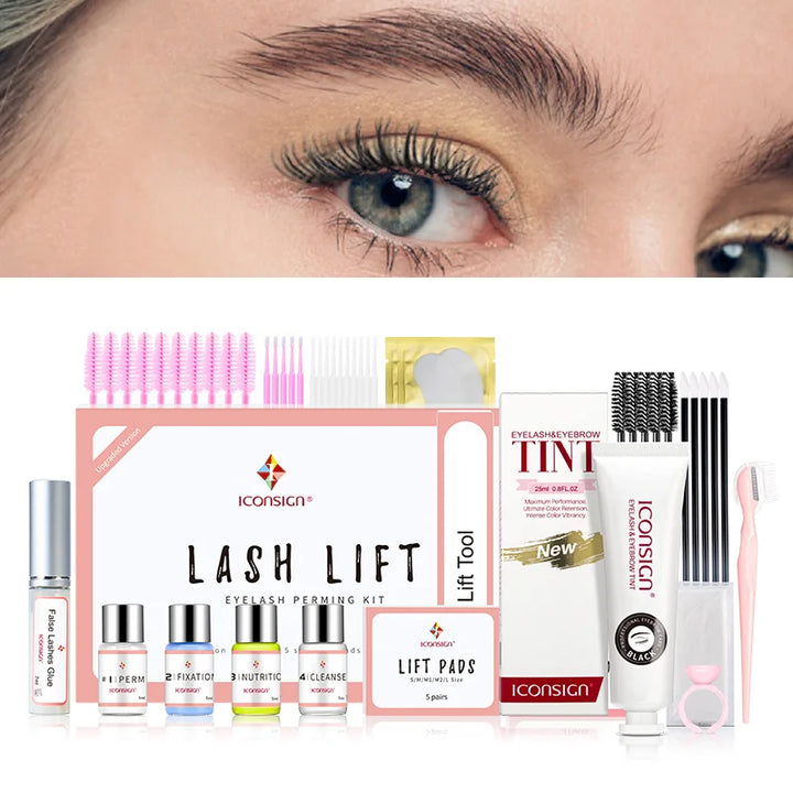 Lash & Brow Luxe Duo – Lash Lift + Tint Kit (Black, Brown, or Coffee)