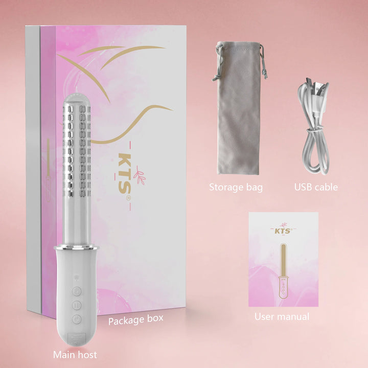 KTS Vaginal Vibrator – Wireless Vaginal Massager with Red Light Therapy | Vaginal Tightening, Vaginitis Relief & Pelvic Health Device