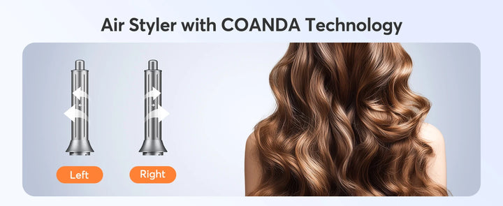 LuxeFlow 5-in-1 AirStyler Pro – Volumize, Curl, Straighten & Shine