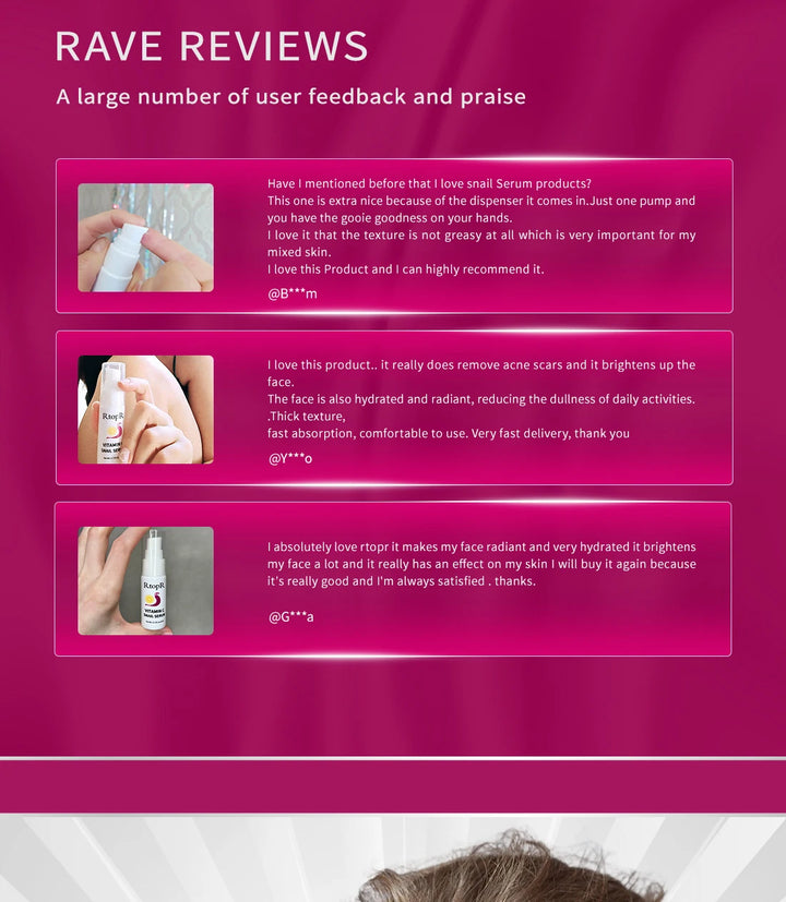 Radiant Renewal Serum – Vitamin C & Snail Essence Firming Elixir