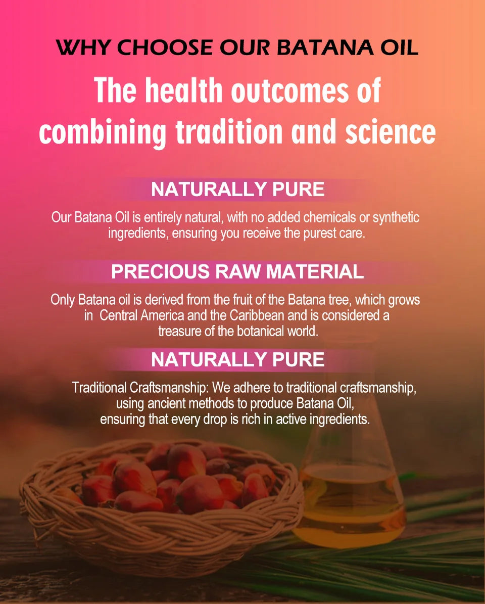 Pure Radiance 100% Organic Batana Oil – Hair Growth & Repair Treatment