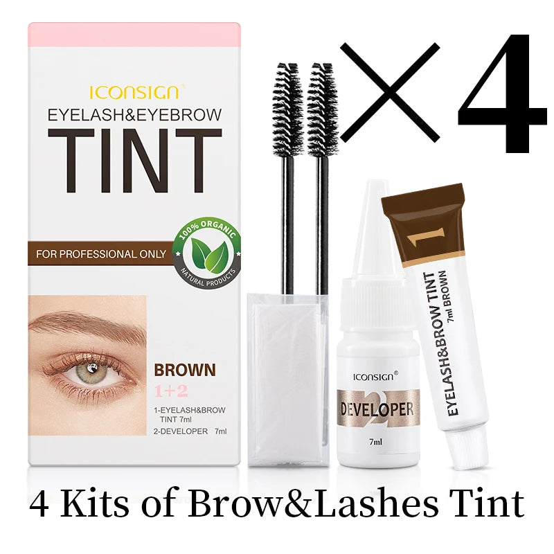 Lash & Brow Luxe Tint Kit – 15-Minute Waterproof Color