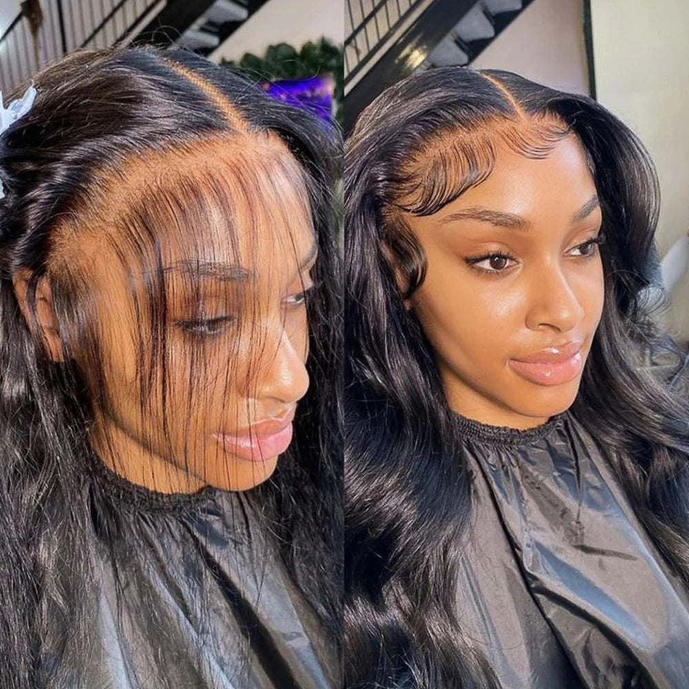 Empower Length 36" Body Wave HD Lace Wig – Brazilian Human Hair, 180% Density