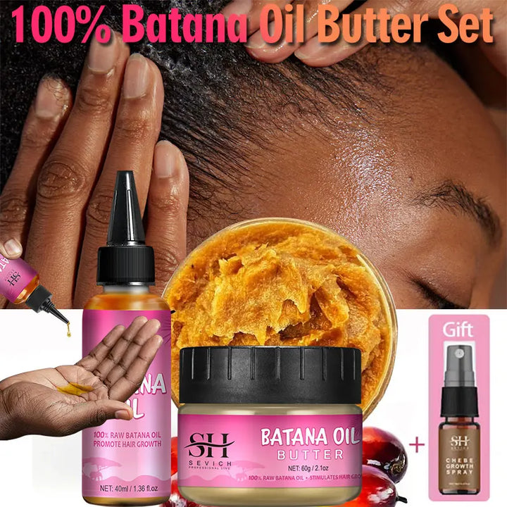 Pure Radiance 100% Organic Batana Oil – Hair Growth & Repair Treatment