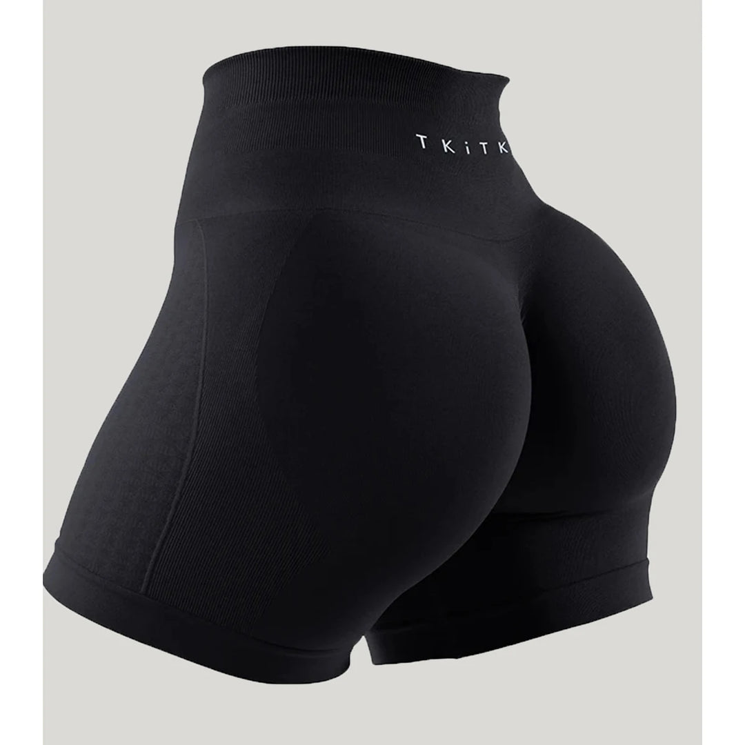 2-Piece TKITK Amplify Contour Seamless Workout Shorts – Women’s Soft Biker & Yoga Set