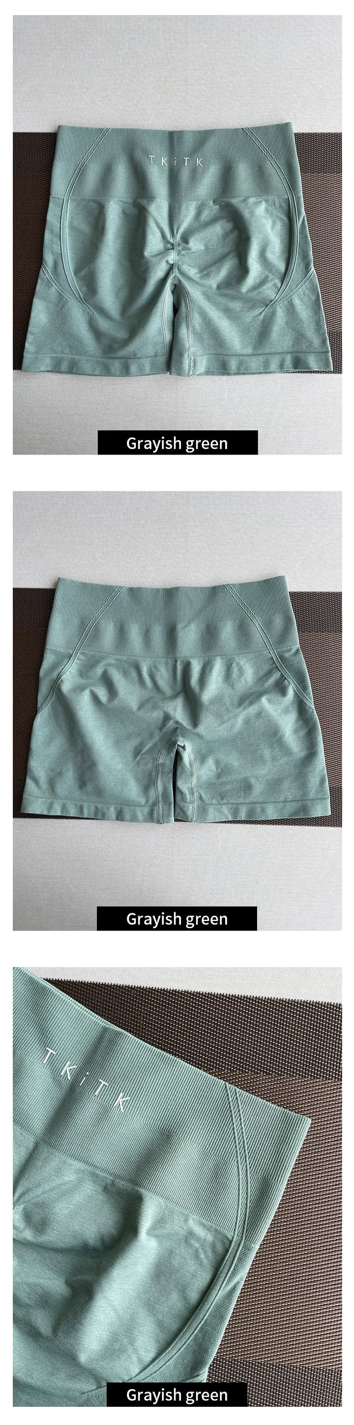 TKITK Soft Yoga & Gym Shorts for Women