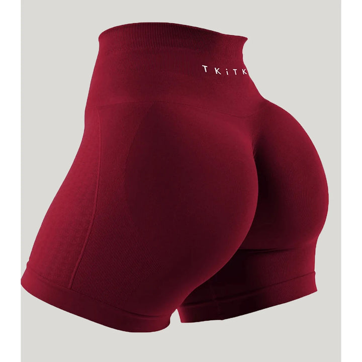 2-Piece TKITK Amplify Contour Seamless Workout Shorts – Women’s Soft Biker & Yoga Set