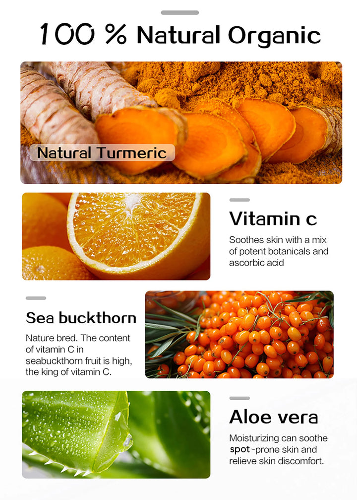 Radiance Revival Turmeric Skincare Set – Brighten, Hydrate & Even Tone