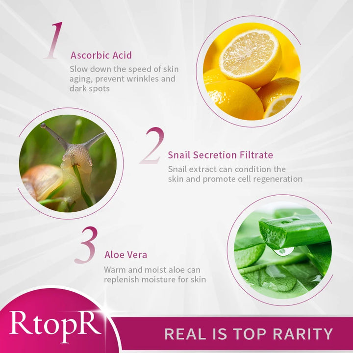 Radiant Renewal Serum – Vitamin C & Snail Essence Firming Elixir