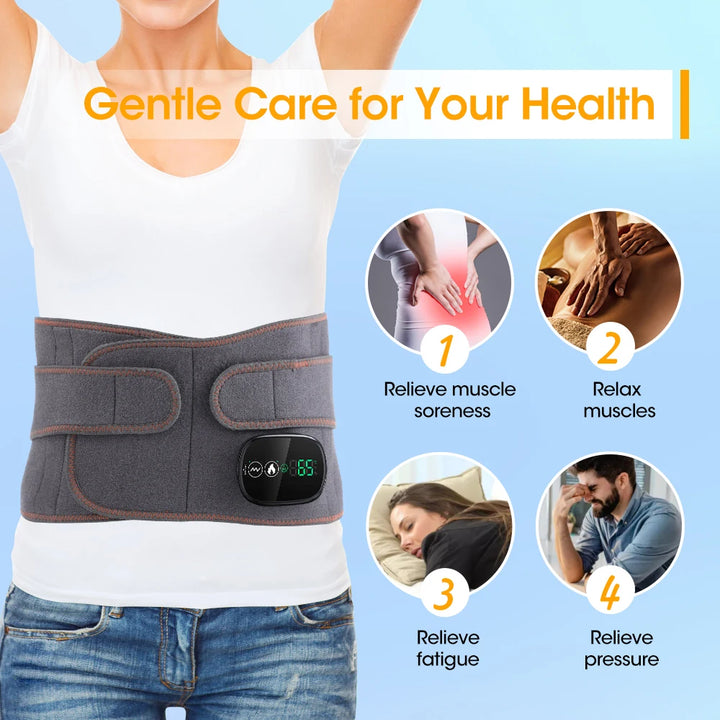 Ms.Dear Heated Waist Belt – Infrared Massage & Cramp Relief