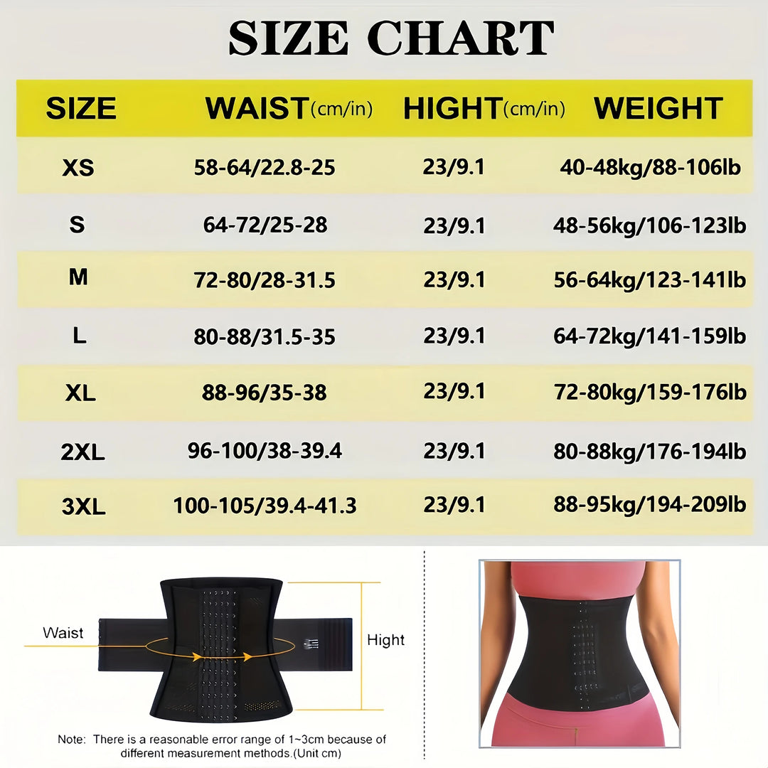 Waist Trainer Corset for Women – Underbust Cincher & Tummy Control