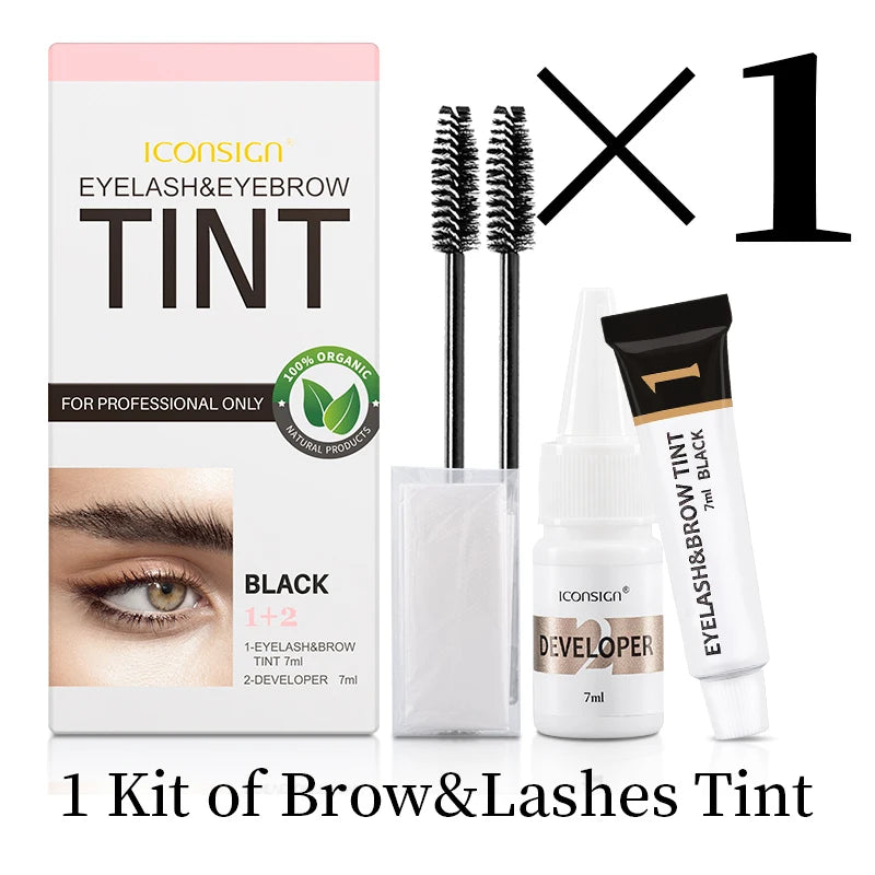 Lash & Brow Luxe Tint Kit – 15-Minute Waterproof Color