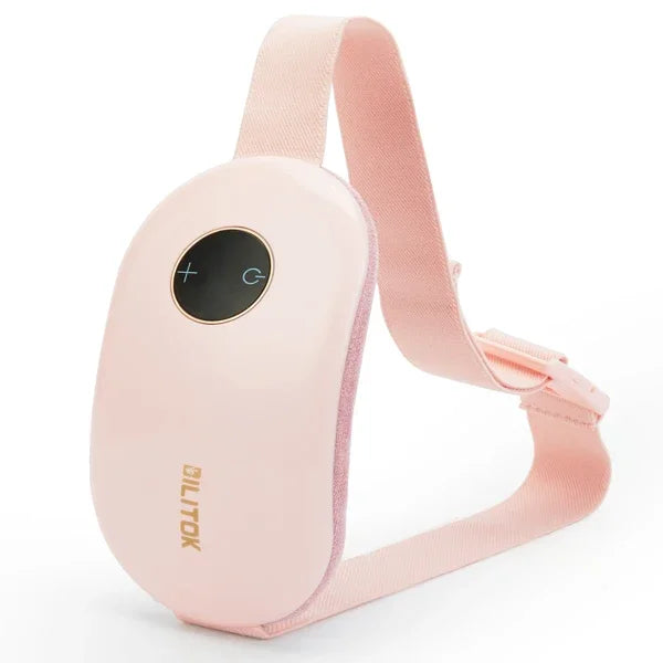 Portable Electric Heating Pad with Massage – USB Rechargeable & Adjustable Waist Bel