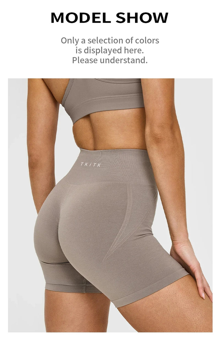 TKITK Soft Yoga & Gym Shorts for Women