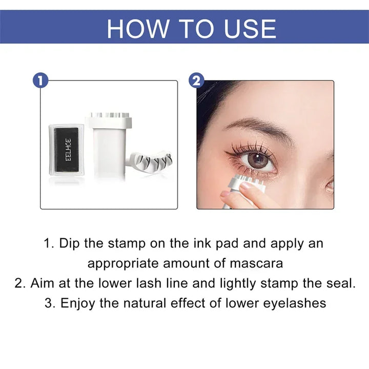 Precision Lash Stamp Trio – Flawless Lower Lash Imprint Set
