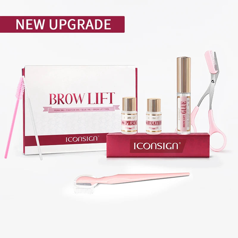 Brow Luxe Lift Kit – DIY Semi-Permanent Eyebrow Lamination System (45–60 Days Hold)