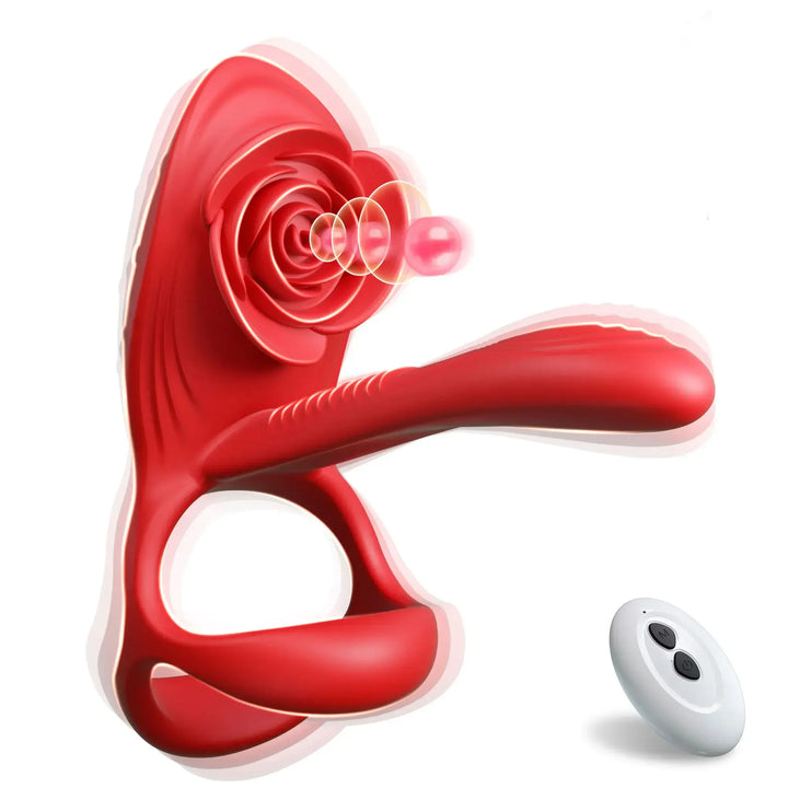 Vibrating Cock Ring Penis Sleeve Vibrator G spot Clitoral Stimulator