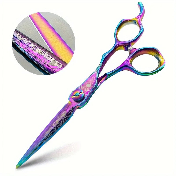 Wingsbro 6.7" Professional Hairdressing Scissors – Premium Stainless Steel Cutting & Thinning Shears for Barbers and Stylists
