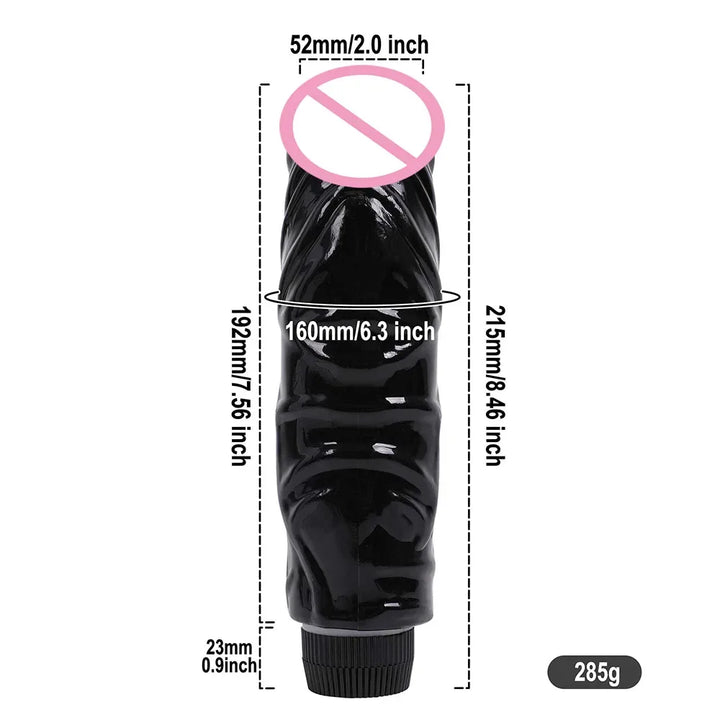 Realistic Vibrator Dildo with Inflatable Sex Pillow – Medical Silicone G-Spot Massager, Clitoral Stimulator, Adult Toy
