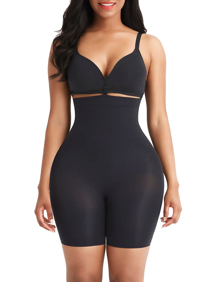 Seamless High-Waist Waist Trainer & Butt Lifter Shapewear – Tummy Control Slimming Panties
