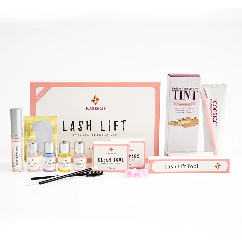 Lash & Brow Luxe Duo – Lash Lift + Tint Kit (Black, Brown, or Coffee)