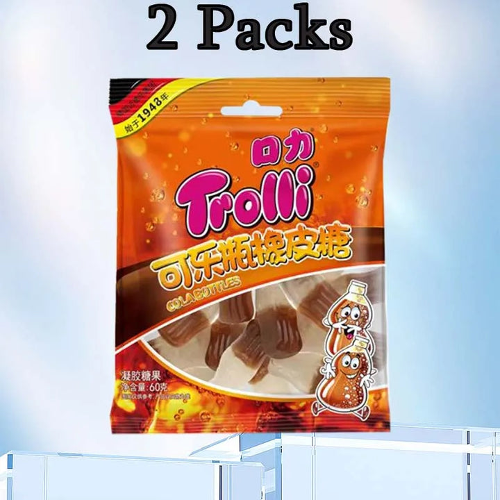 Trolli Gummi Shape Candy – Assorted Flavors, Fun Shapes (2 Packs)