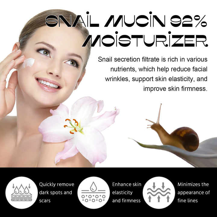 EmpowerEase Snail Mucin Repair Cream – Hydrate, Brighten & Renew