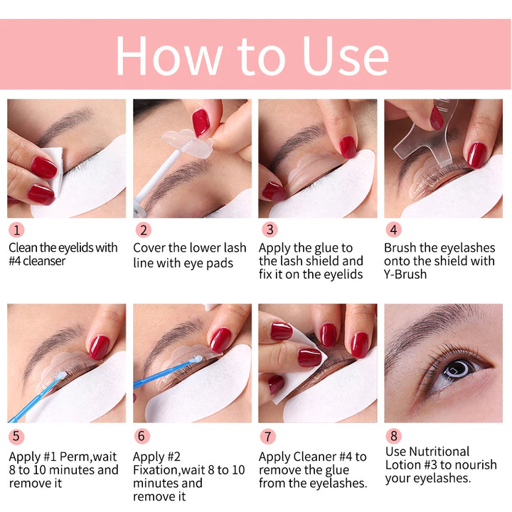 LuxeCurve Lash Lift Kit – Pro Curl System with Tools