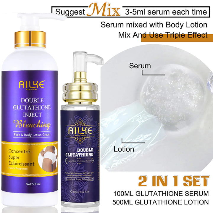 RadiantClarity Double Glutathione Skin Brightening Ritual Set