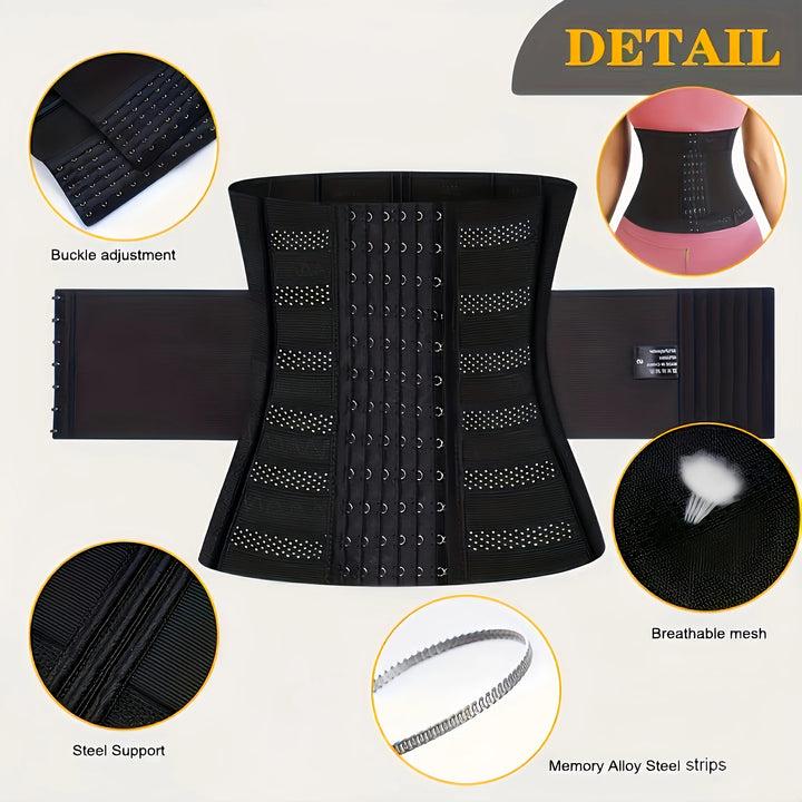 Waist Trainer Corset for Women – Underbust Cincher & Tummy Control