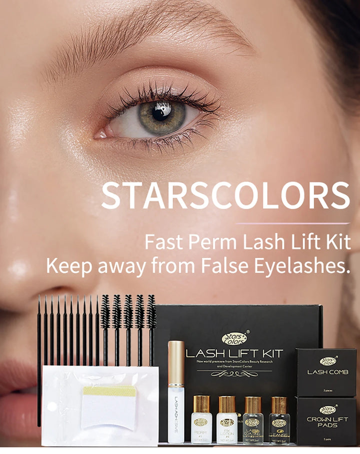 LuxeLift Eyelash Perm Kit – At-Home Lash Lifting & Curling System