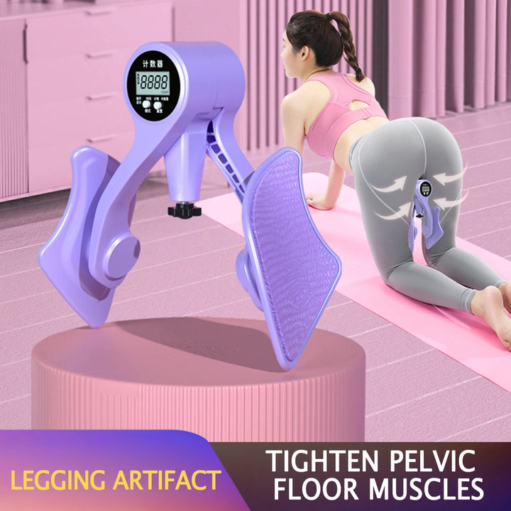 EmpowerSculpt Digital Thigh & Pelvic Floor Trainer – Adjustable Strength with Smart Reps Counter